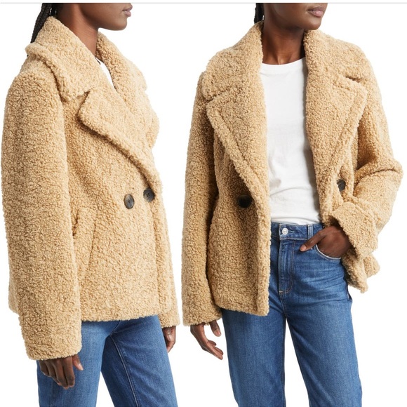 Sam Edelman Short Teddy coat - Picture 2 of 5